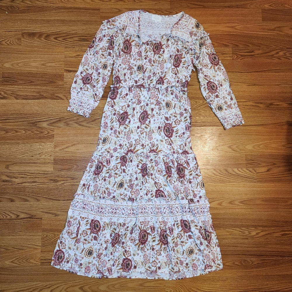 Anthropologie Bohme Floral Boho Dress